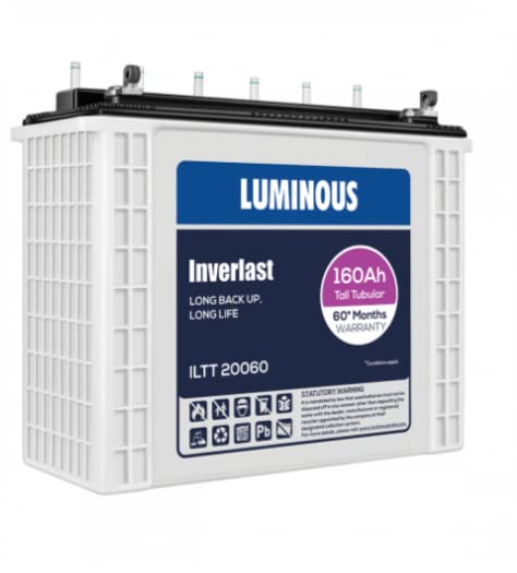 Luminous 160AH Tall Tubular Battery